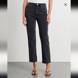 Jag Black Straight Leg Black Wash Jeans